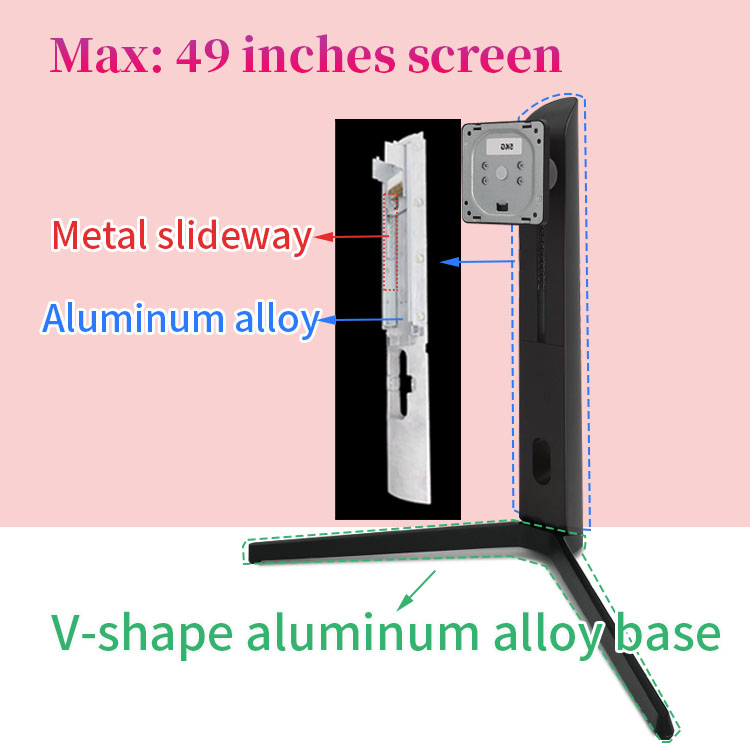 49" Wide Screen Heavy Duty Monitor Stand XY-3798