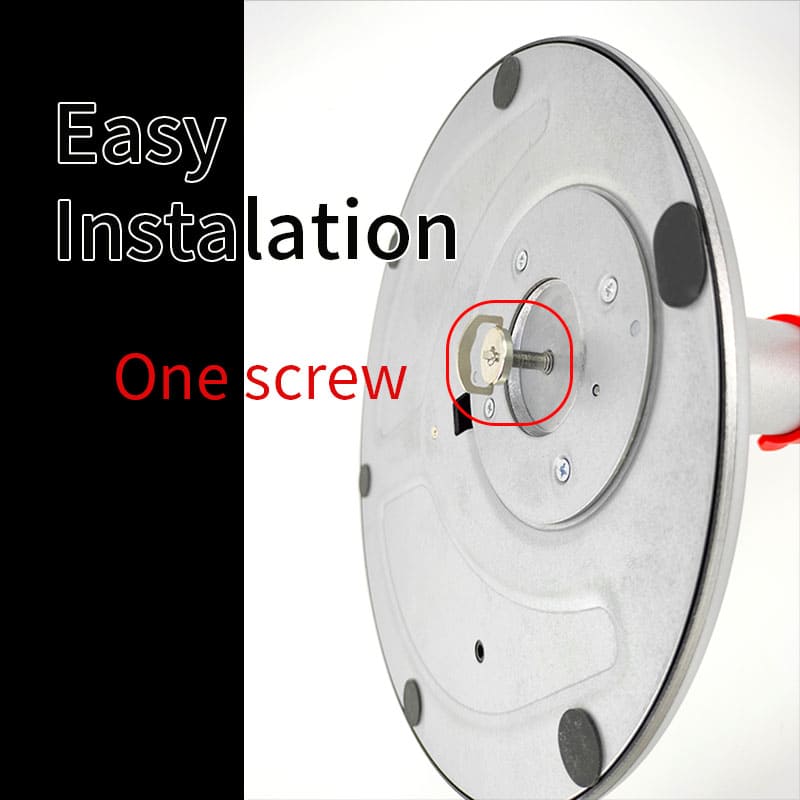 Silver Round-base Monitor Stand XY-2458