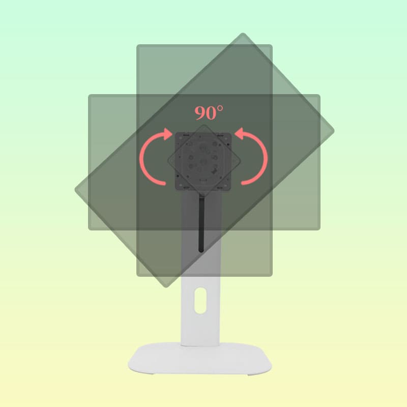 Metal Base White Monitor Stand XY-2999pro