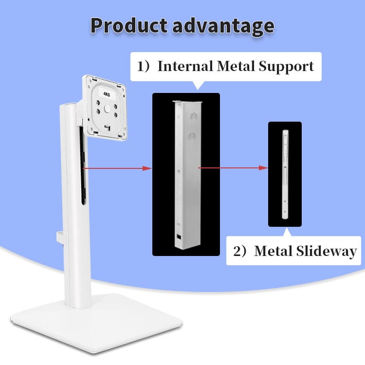 Fan-shape Base Adjustable Monitor Stand XY-2899