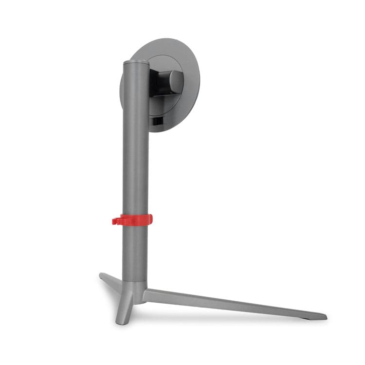 White Aluminum V-base Monitor Stand XY-2459-W