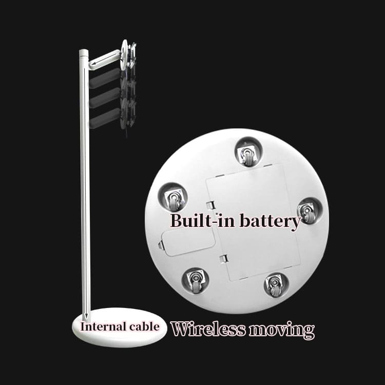 Foldable Monitor Floor Stand with Wheels XY-238DF