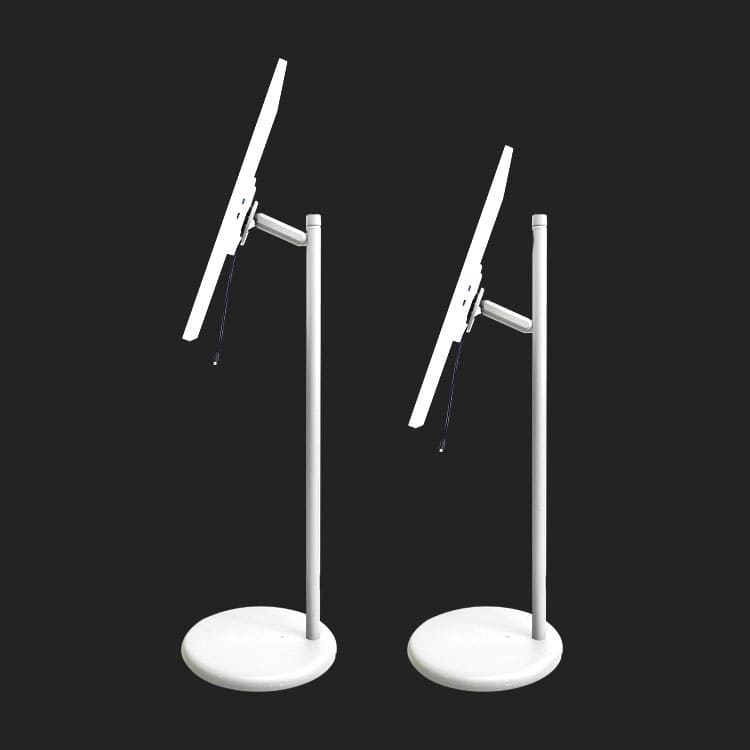 Foldable Monitor Floor Stand with Wheels XY-238DF