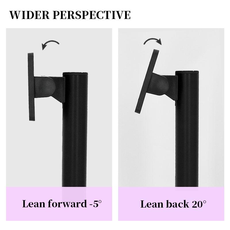 Black Round-base Monitor Stand XY-2458